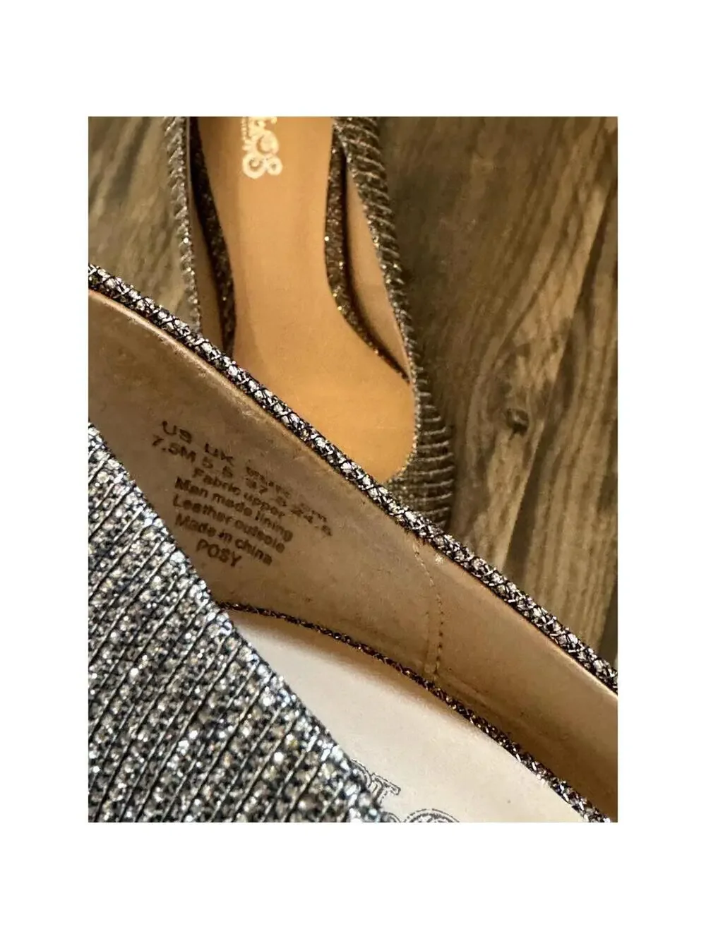 Carlos Santana | Women's Gold Metallic Heels | Size 7.5 | 0946